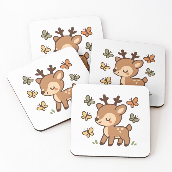 Item preview, Gentle Growth Fawn - Forest Inspiration Sticker designed and sold by foryouandyours.