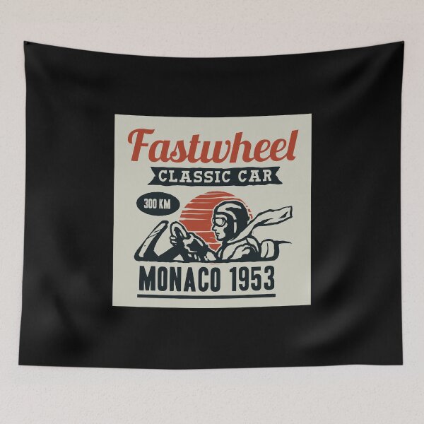 Item preview, Classic Car Monaco Ad 2 designed and sold by Digital50.
