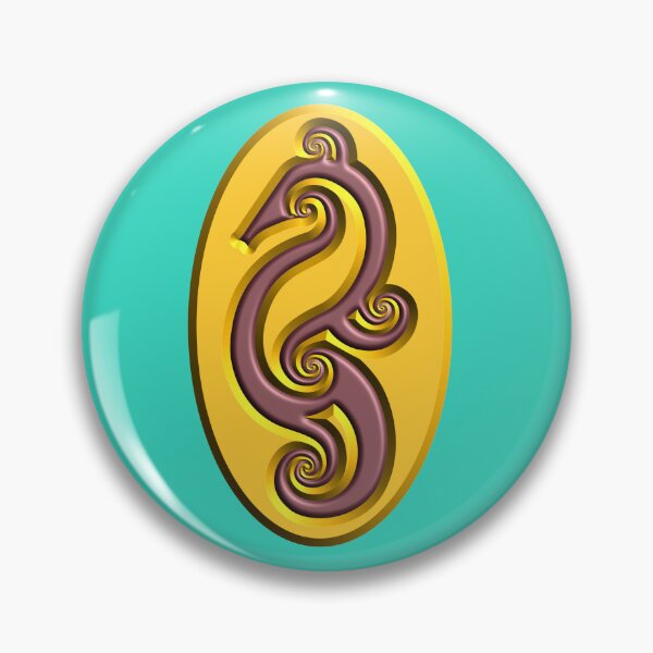 Item preview, Seahorse Medallion designed and sold by 13E12T.