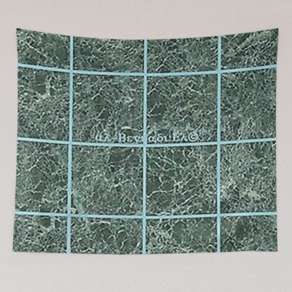 Item preview, Mu’ur (UM) Empire™ al-Benhadiel©™ design Tessellated Turquoise Marble  designed and sold by HardyKnitDesign.