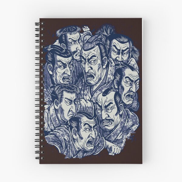 Item preview, Vintage Samurai Brawl - Japanese Ukiyo-e Chaos Graphic Art designed and sold by Structure-Blue.