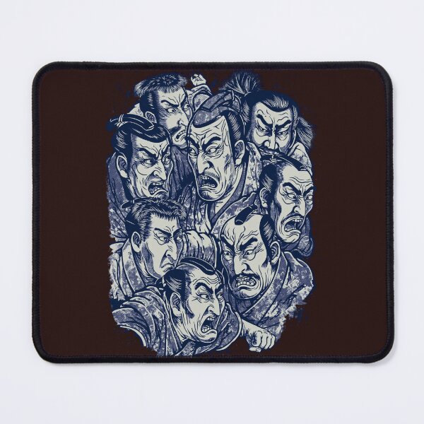 Item preview, Vintage Samurai Brawl - Japanese Ukiyo-e Chaos Graphic Art designed and sold by Structure-Blue.