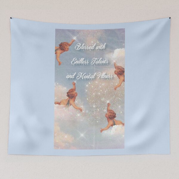 Item preview, Blessed with endless talents and mental illness designed and sold by SageTeaArts.