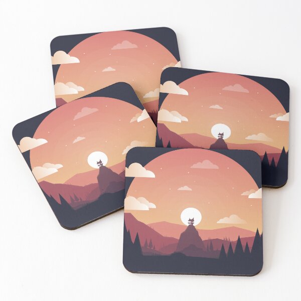 Item preview, Beautiful Forest Landscape at Dusk designed and sold by Spenzant.