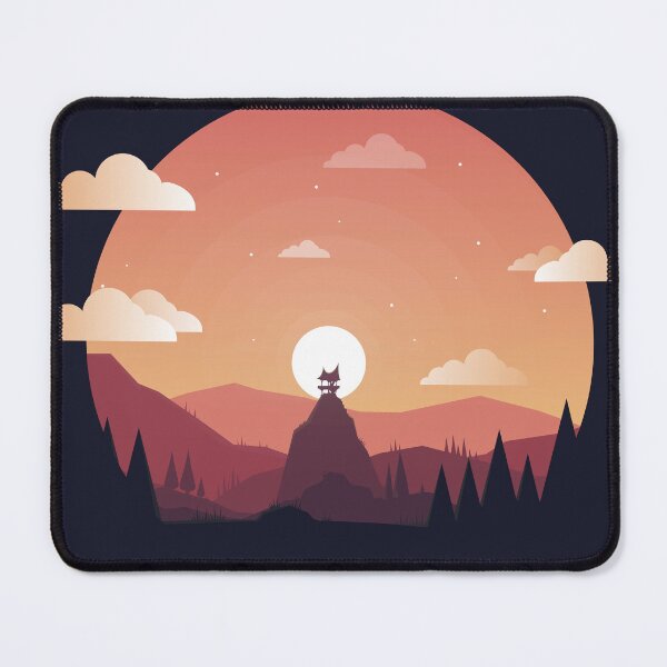 Item preview, Beautiful Forest Landscape at Dusk designed and sold by Spenzant.