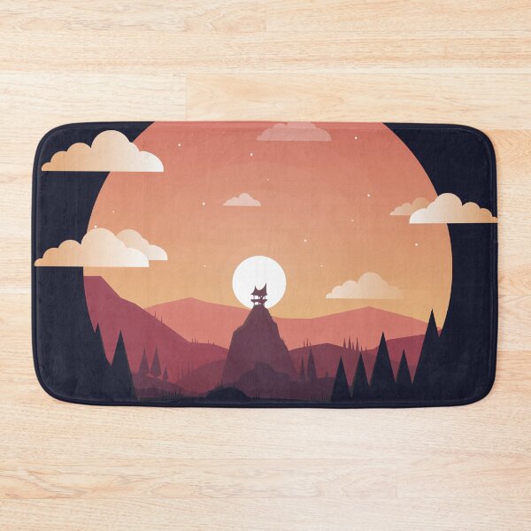 Item preview, Beautiful Forest Landscape at Dusk designed and sold by Spenzant.