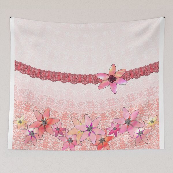 Item preview, flowers and lace designed and sold by Whimsicalwakko's.