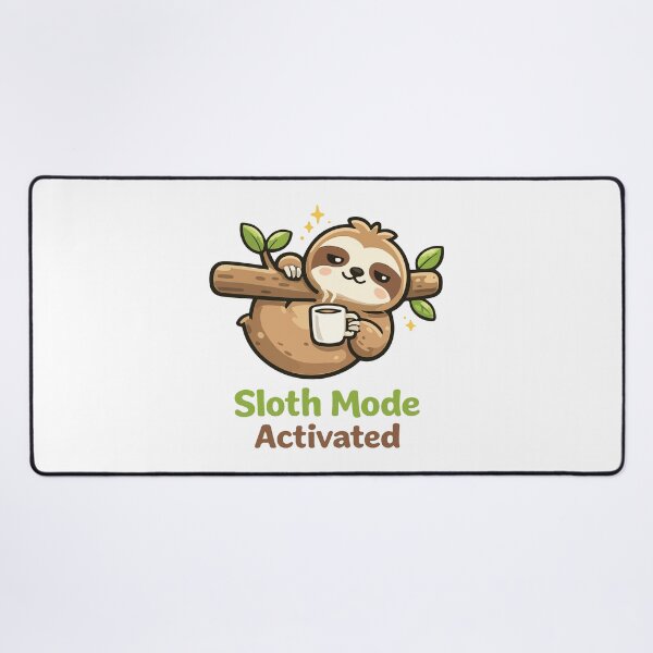 Item preview, Sloth Mode Activated designed and sold by MouhamedAdel95.