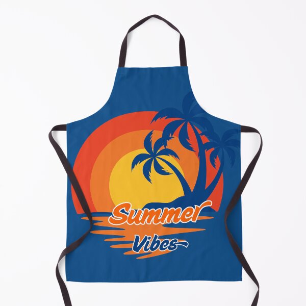 Item preview, Summer Vibes Tropical Sunset Palm Trees Retro Beach Vacation Design designed and sold by LinaDesign Store.