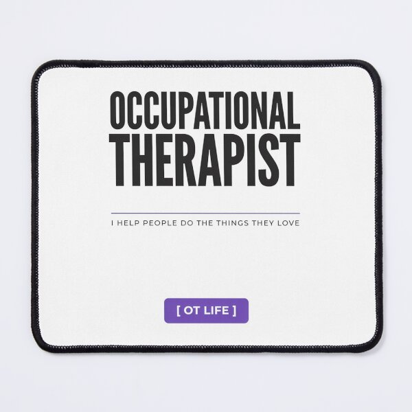 Item preview, Funny Occupational Therapist Gift I Help People Do The Things They Love designed and sold by Barkashow.