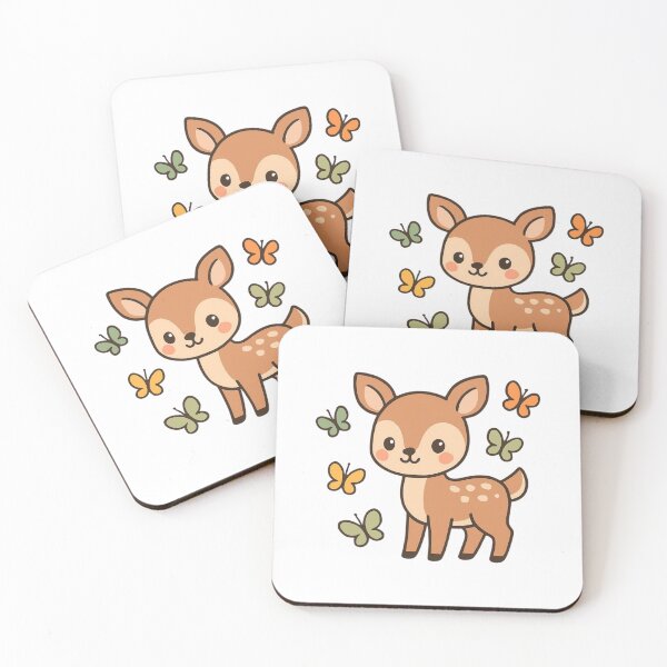 Item preview, Gentle Growth Fawn - Forest Inspiration Sticker designed and sold by foryouandyours.