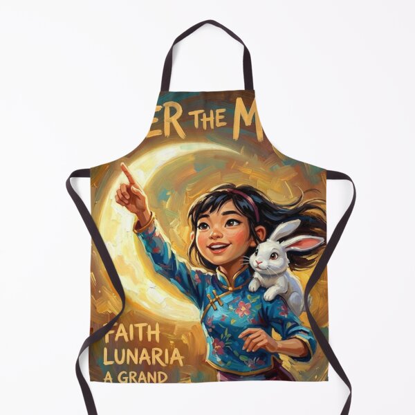 Item preview, Over the Moon Poster – Celestial Animated Fantasy Art designed and sold by Art's Diner.
