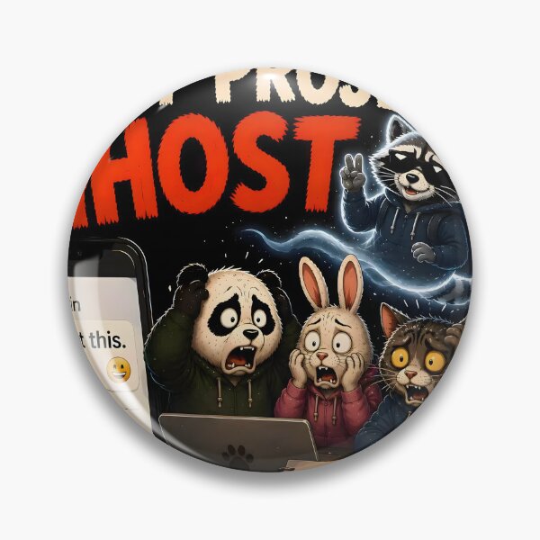 Item preview, Group Project Ghost Funny Student Meme Sticker designed and sold by Easternpantry.