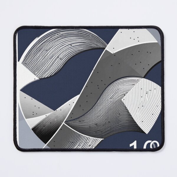 Item preview, 4 part dark age 1.2 black and white geometric abstract design designed and sold by SmashingDeals.