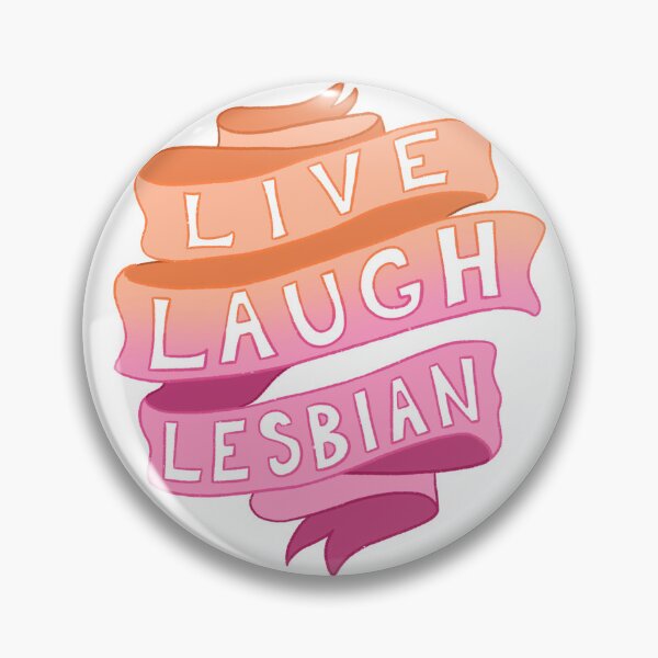 Item preview, Live Laugh Lesbian Logo designed and sold by CassieBones.