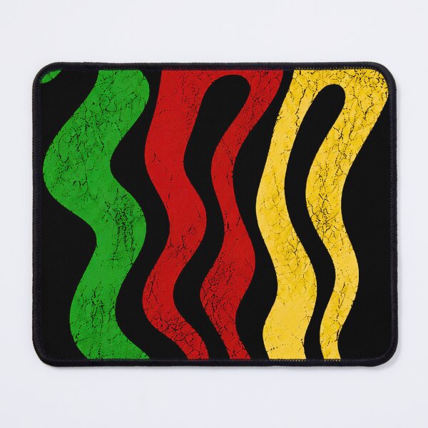 Item preview, Retro 420 Drippy Typography - Melting Rasta Colors Text Aesthetic designed and sold by saamessart.