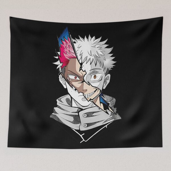 Item preview, Itadori Yuji Half Face  designed and sold by JTravisDesigns.