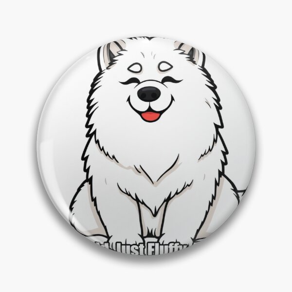 Item preview, Samoyed Sticker - Not Cold Just Fluffy Perfect - Funny Winter Samoyed Owner Gift designed and sold by pawdrops.