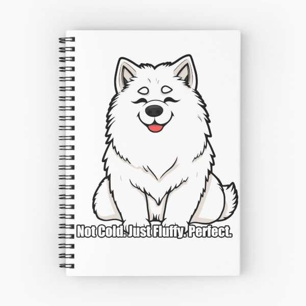 Item preview, Samoyed Sticker - Not Cold Just Fluffy Perfect - Funny Winter Samoyed Owner Gift designed and sold by pawdrops.