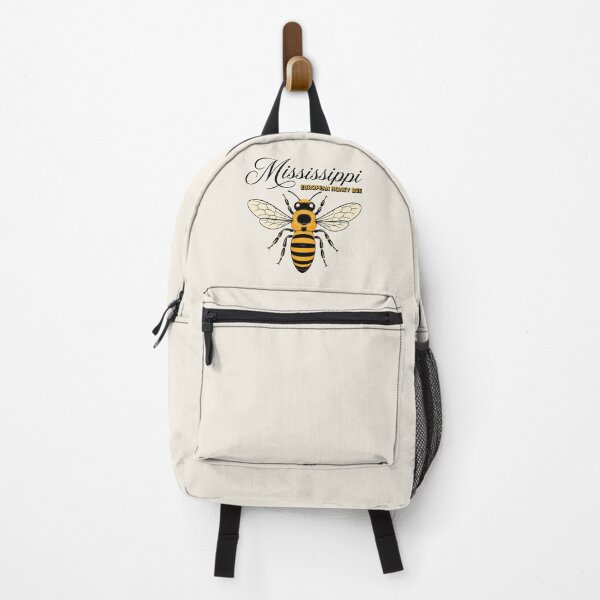 Item preview, Mississippi European Honey Bee Vintage State Insect Art Print designed and sold by The-Drip-Studio.