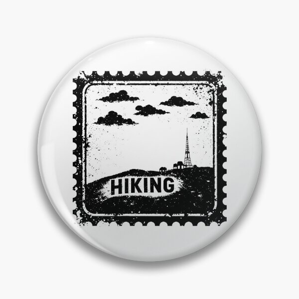 Item preview,   Vintage Grunge Hiking Stamp Retro Outdoor Adventure designed and sold by Fikuall.