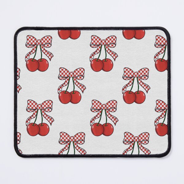 Item preview, Checkered bows and Cherries  designed and sold by 2MomsKrafts.