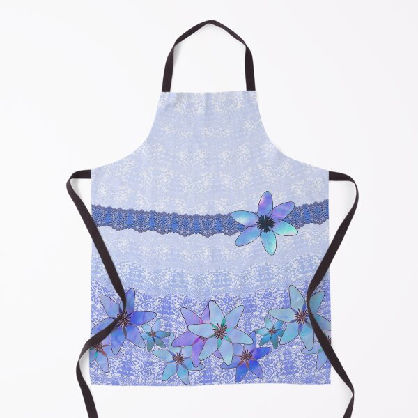 Item preview, flowers and lace blue designed and sold by Whimsicalwakko's.