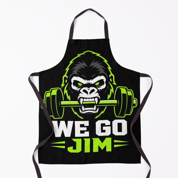Item preview, We Go Jim Gorilla Fitness Gym Motivation designed and sold by Digistore1221.