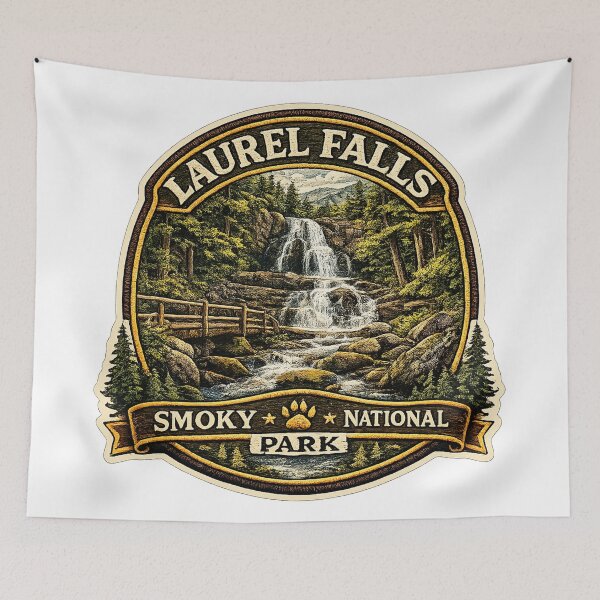 Item preview, Laurel Falls – Great Smoky Mountains National Park designed and sold by PaulKlor.