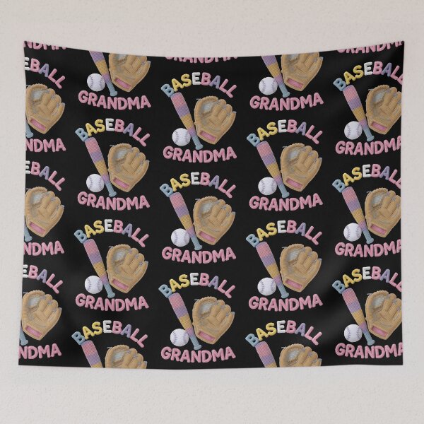 Item preview, Baseball Grandma 3D Puff Print Pastel Sports Graphic designed and sold by Lozarux.