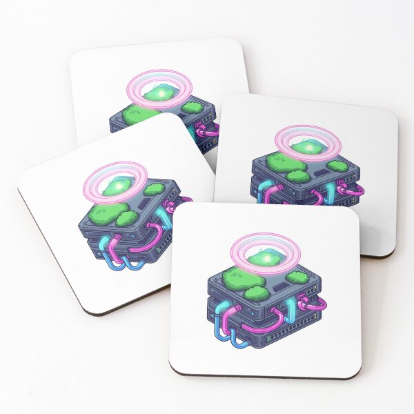 Item preview, Cyberpunk Network Router Switch Geek Art designed and sold by caffeinepixels.