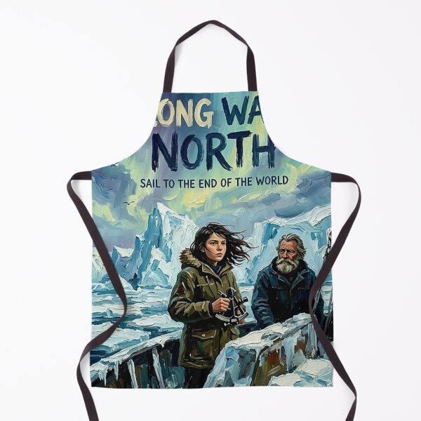 Item preview, Sail to the End of the World – Long Way North Fine Art Print designed and sold by Art's Diner.