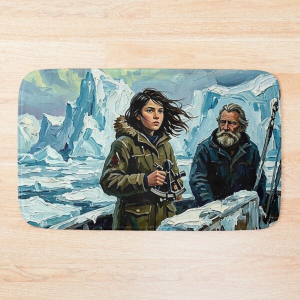 Item preview, Sail to the End of the World – Long Way North Fine Art Print designed and sold by Art's Diner.