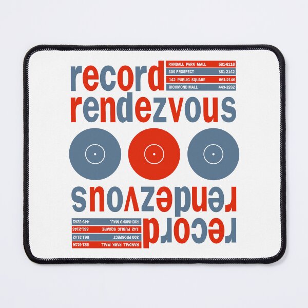 Item preview, Record Rendezvous - Cleveland Retro Vinyl Music Shop Logo designed and sold by Deviant Logic Design.