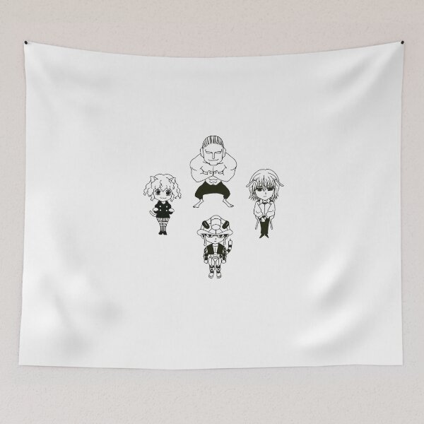 Item preview, Chibi collection of the dangerous Chimera Ant royal guard and king designed and sold by JohnnyFive8.