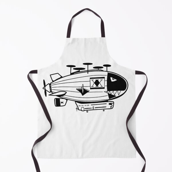 Item preview, Iconic whale-shaped hunter exam airship vehicle vector designed and sold by JohnnyFive8.