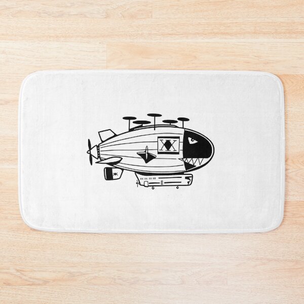 Item preview, Iconic whale-shaped hunter exam airship vehicle vector designed and sold by JohnnyFive8.
