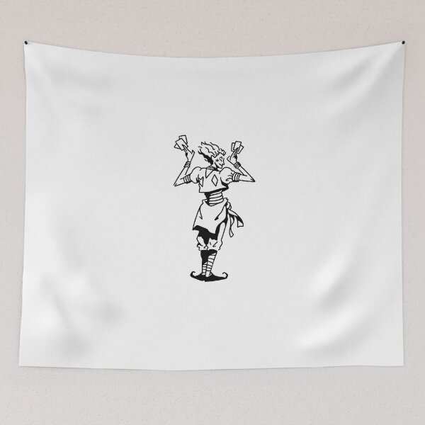 Item preview, Flamboyant jester magician holding playing cards up designed and sold by JohnnyFive8.