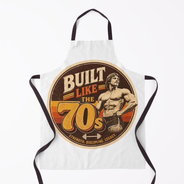 Item preview, Built Like The 70s Vintage Gym Bodybuilding designed and sold by Digistore1221.