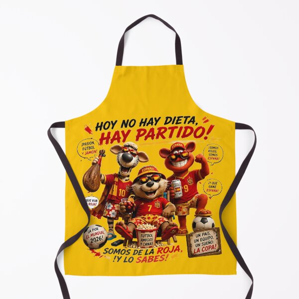 Item preview, Spain Soccer Fans La Roja Matchday Party designed and sold by WabiSabiSjak.