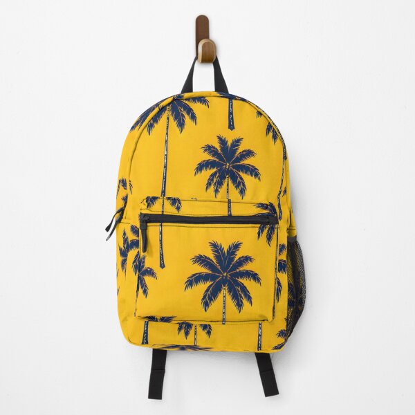 Item preview, Tropical Palm Tree Pattern | Yellow Hawaiian Island Vibes | Summer Beach Aesthetic designed and sold by Vexora Prints.