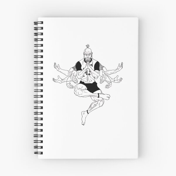 Item preview, Multi-armed martial arts master sitting in a meditating stance designed and sold by JohnnyFive8.