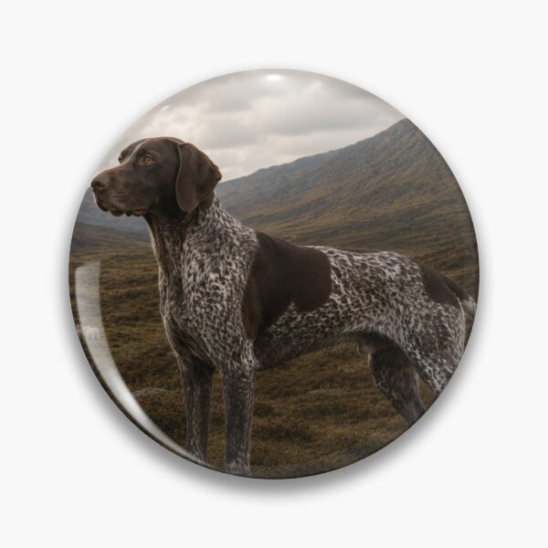 Item preview, German Shorthaired Pointer Wilderness Portrait designed and sold by McCallOfTheWildPawtraits.