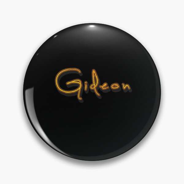 Aperçu de l'œuvre Nom unique Gideon - Signature personnalisée Freeline - Design amusant pour hommes et garçons créée et vendue par Watsonarts.