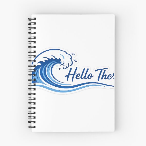 Item preview, Hello There – Ocean Wave Greeting designed and sold by PaulKlor.
