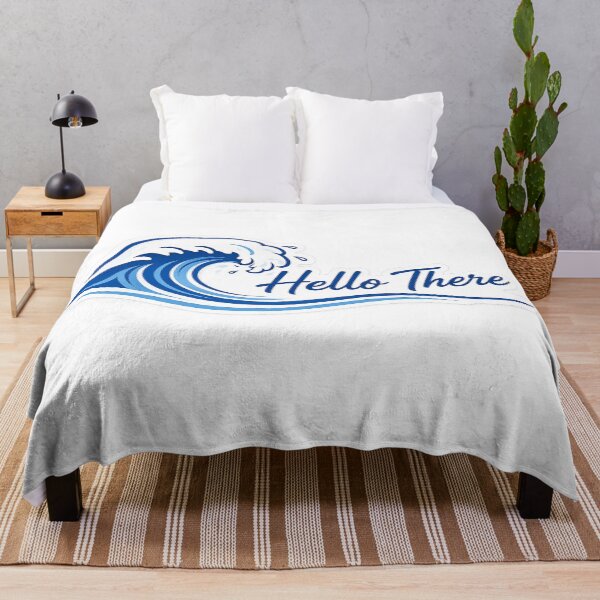 Item preview, Hello There – Ocean Wave Greeting designed and sold by PaulKlor.