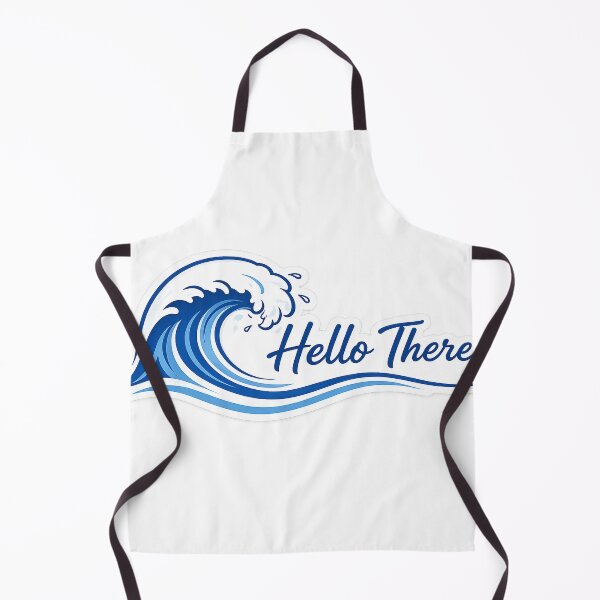 Item preview, Hello There – Ocean Wave Greeting designed and sold by PaulKlor.