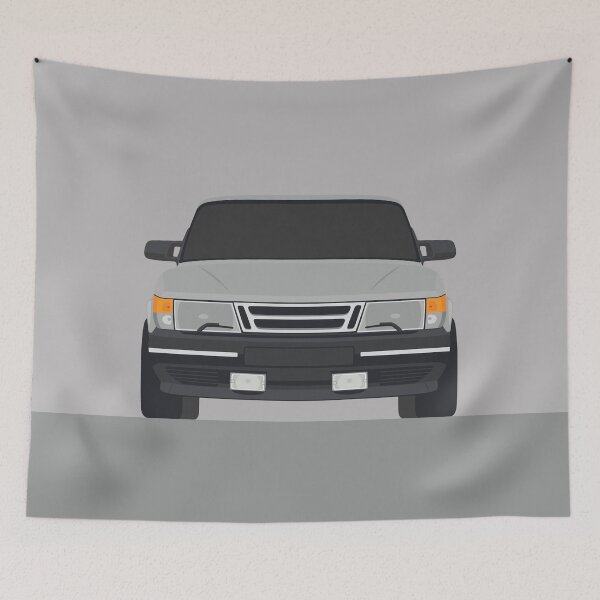 Item preview, Saab 900 Turbo aero - Vector drawing designed and sold by yohannlp.