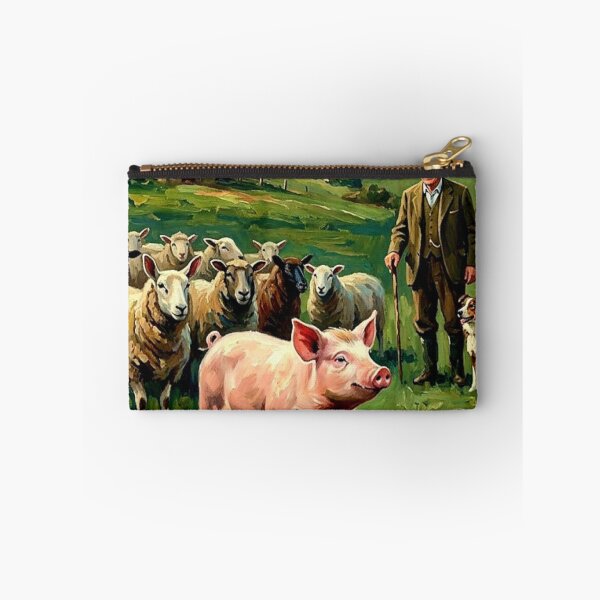 Item preview, A Pig’s Dream – Babe Fine Art Print designed and sold by Art's Diner.