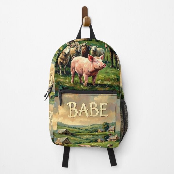 Item preview, A Pig’s Dream – Babe Fine Art Print designed and sold by Art's Diner.